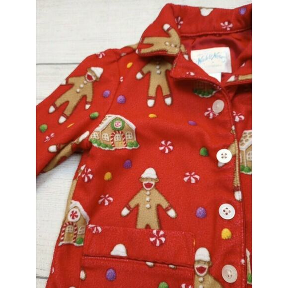 18m Nick & Nora Gingerbread Pajamas - Picture 3 of 9